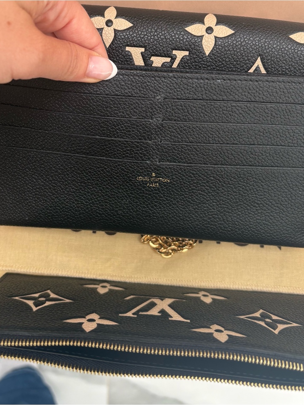Authentic Louis Vuitton Monogram Pochette Félicie - Picture 13 of 16